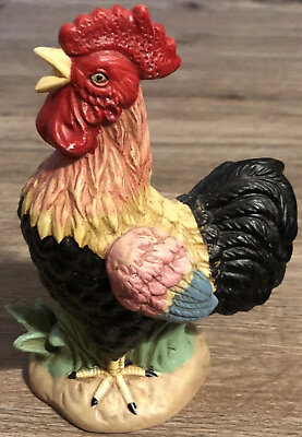 #ad Rooster Ceramic Country Farmhouse Decor 6.5” Tall $12.70