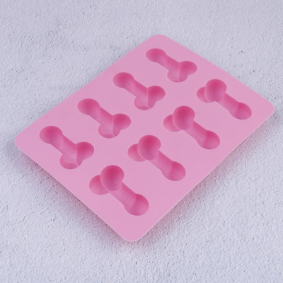 #ad 8Pc Penis Shape Silicone Cake Mold For Ice Cookie Jelly Candy Cupcake Decor W:MF $3.29