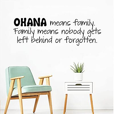 #ad Wall Stickers Wall Decorations for Living Room Family Inspirational Quote Dec... $16.98