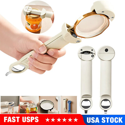#ad #ad Adjustable Multifunctional Stainless Steel Can Opener Bottle Retractable Kitchen $10.48