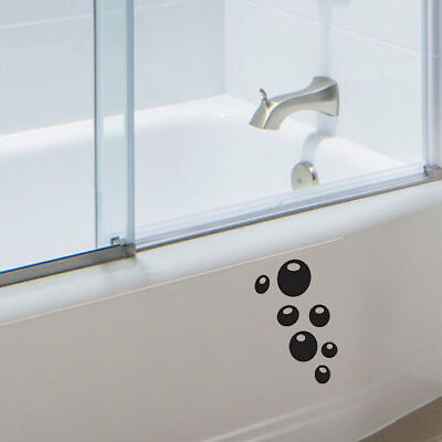 #ad Bubbles Wall Art Decal Stickers for Bathroom Window Bathtub Shower Tile Decor $7.70