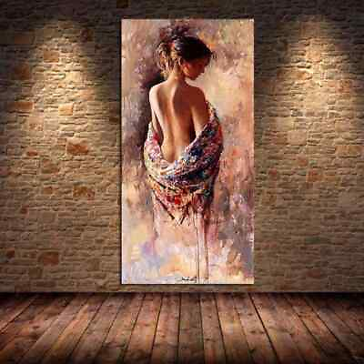 #ad Abstract Sexy Women Wall Art Canvas Paintings Canvas Poster Print Art Home Decor $7.79