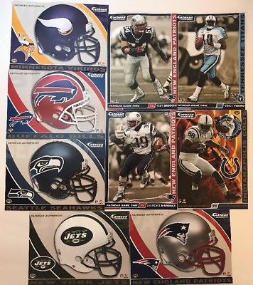 #ad #ad Fathead Tradeables 2008 NFL Football New Authentic Pick 1 Players Teams Logos FB $3.95