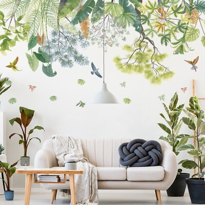 #ad #ad Removable Flower Decal Tree Branch Birds Wall Sticker Art Vinyl Mural Home Decor $19.99
