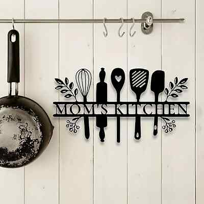 #ad Kitchen Metal Sign Kitchen Signs Wall Decor Rustic Metal Kitchen Decor Sign $11.69