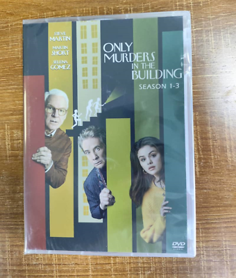 #ad ONLY MURDERS IN THE BUILDING The Complete Series Seasons 1 3 DVD BOX SET $24.99