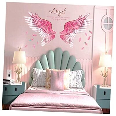 #ad Decor Sticker Wall Stickers for Bedroom GirlsWarm and Cute 97 * 60cm Pink $29.73