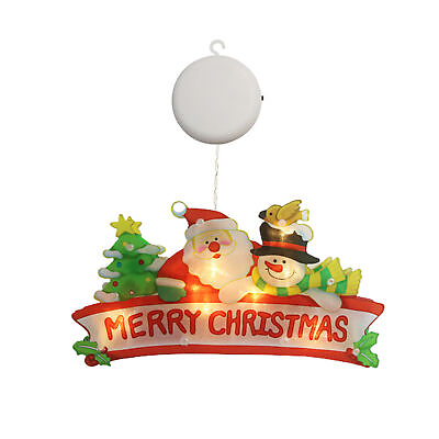 #ad #ad Christmas Decor Light Multifunctional Attractive Merry Christmas Led Window $11.62