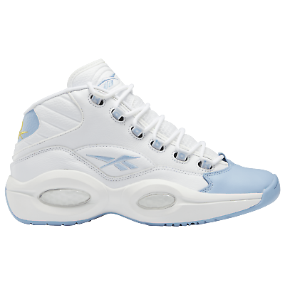 #ad Reebok Question Mid GW8854 White Baby Blue Mens Size 8 13 Iverson $74.99