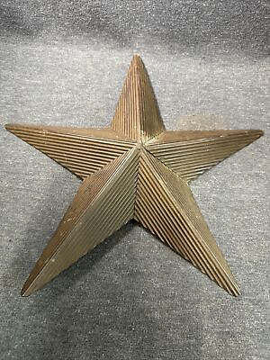 #ad 11.5 Inch Metal Star Country Primitive Wall Decor $7.00
