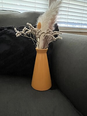 #ad Yellow Modern Small Vase $3.50