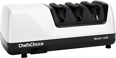 #ad #ad Chef’s Choice 1520 AngleSelect Diamond Hone Electric Knife Sharpener White $94.95