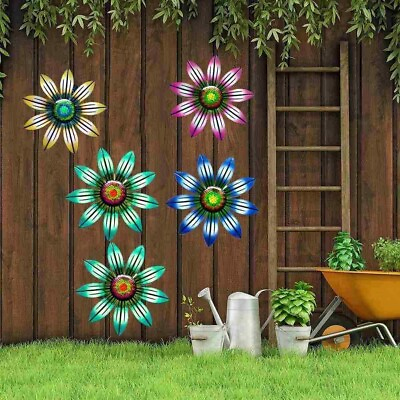 #ad #ad Stylish Metal Flower Wall Decoration for Colorful Living Room and Bedroom $8.40