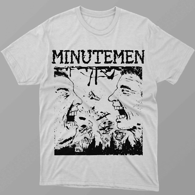 #ad #ad Vtg Minutemen Band Music Tour Heavy Cotton White All Size Unisex Shirt MM806 $18.04