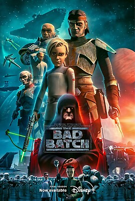 #ad New Art Print of 2024 Promo for Disney#x27;s quot;Star Wars: The Bad Batchquot; Final Season $15.99
