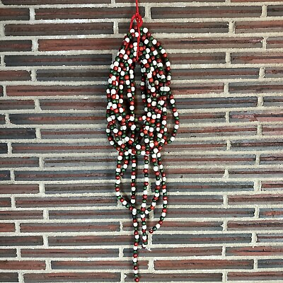 #ad Christmas Color Beads Holiday Hanging Christmas Decor Decoration Red Green White $14.99
