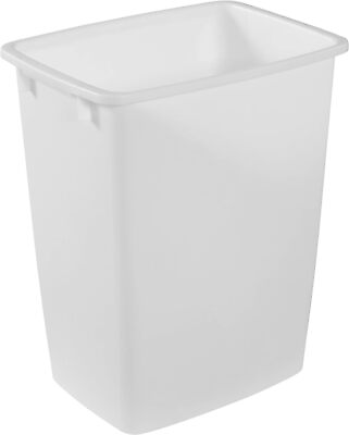 #ad #ad Rubbermaid Small Kitchen Bathroom Trash Can Under Sink Waste Basket White $50.48