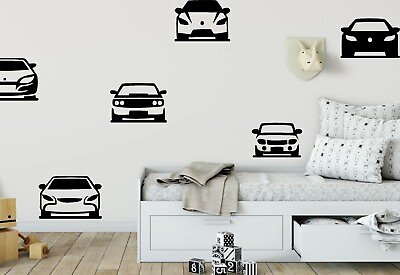 #ad Cars Wall Decal Sports Theme Art Nursery Decor Boys Room diy nm079 $63.74