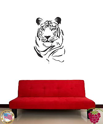 #ad Wall Sticker Tiger Animal Predator Modern Decor for Living Room z1344 $29.99