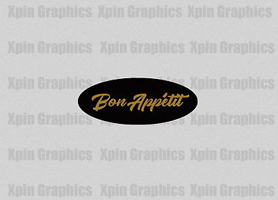 #ad Bon Appetit wall art vinyl decal sticker custom kitchen decor $9.99