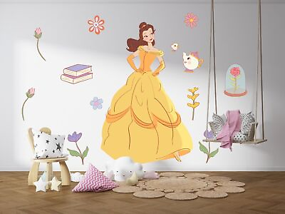 #ad #ad Belle Disney Princess Decal Wall Sticker Home Decor Art Mural Girls Room $16.50