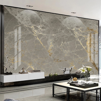 #ad 3D Wallpaper Modern Marble Mural Room TV Luxury Home Decor Wall Painting Papel AU $38.86