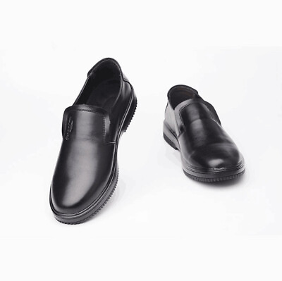 #ad Men#x27;s Restaurant Oil Resistant Kitchen Work Shoes Loafer Slip On Skid Non Slip $34.99