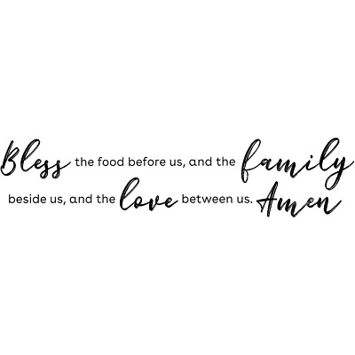 #ad Removable Kitchen Wall Stickers Bless Food Family Love Between Us Decals $7.49