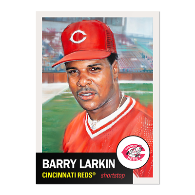 #ad 2023 Topps Living Set Card 662 Barry Larkin Free Shipping Always $6.07