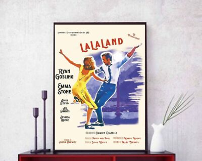 #ad #ad La La Land Poster Movie Poster Unframe Living Room Decor Wall Art Gift $31.99