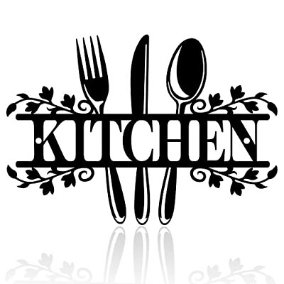 #ad #ad Metal Kitchen Wall Decor Home Decor Kitchen Decor Kitchen Signs Wall Decor Wa... $20.97