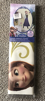 #ad DISNEY FROZEN Movie Wall Decals ANNA Peel and Stick Giant Wall Decor sticker $15.88