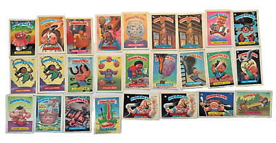 #ad VINTAGE LOT OF 1987 GARBAGE PAIL KIDS TRADING CARDS QTY:26 CARDS $12.00