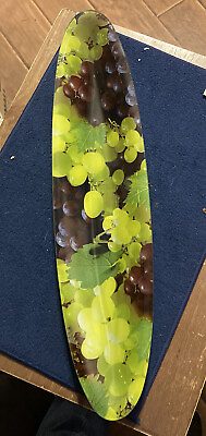 #ad Grape Decor Serving Bowl Platter $34.99