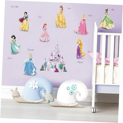 #ad #ad Princess Wall Decals for Girls Kids Room Castle Wall Stickers Baby Nursery $21.90