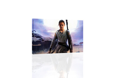 #ad Star Wars Rey CANVAS OR PRINT WALL ART $39.00