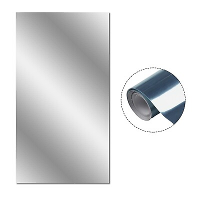 #ad Unique Self Adhesive Mirror Wall Sticker for Decorating Spaces 60*200cm $32.79