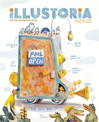 #ad Illustoria: Invention: Issue #22: Stories Comics Diy for Creative Kids and Th $14.90