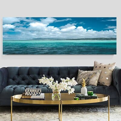 #ad Nature Landscape Canvas Wall Art Picture Canvas Painting For Living Room Decor $26.31