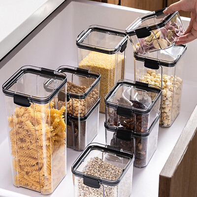 #ad Cereals Kitchen Storage Jar Box $29.99