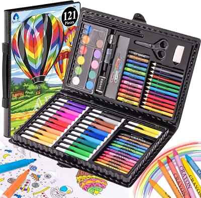 #ad Art Kit Drawing Painting Art Supplies for Kids Girls Boys Teens Gifts Art Set... $14.50