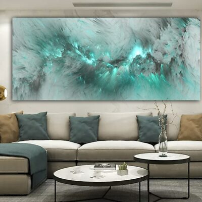 #ad Cloud Abstract Canvas Painting Wall Picture Canvas Wall Art Print Art Wall Decor $8.45