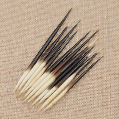 #ad 10Pcs Porcupine Quills DIY Fish Float Hair Stick Hair Craft Fishing Bobber $13.49