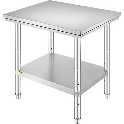 #ad 24quot;x30quot; Stainless Steel Kitchen Work Prep Table Bench Commercial Restaurant $79.99