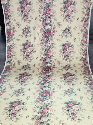 #ad Vintage Home Decor Fabric Floral Cottage Shabby Chic P Kaufmann Listing BTY 54quot;W $7.95