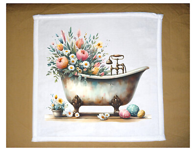 #ad Country Dish Towel 12x12 FREE shipping hand tea towel bath choice gift $10.12