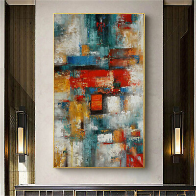 #ad 36quot;Large Home wall Decor Modern art Abstract 100%Handmade oil painting on canvas $78.21