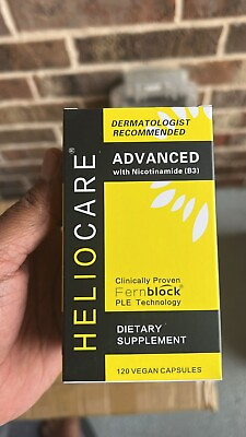 #ad #ad Heliocare Advanced with Nicotinamide B3 Skin Health 120 Capsules Exp 04 2026 $25.75