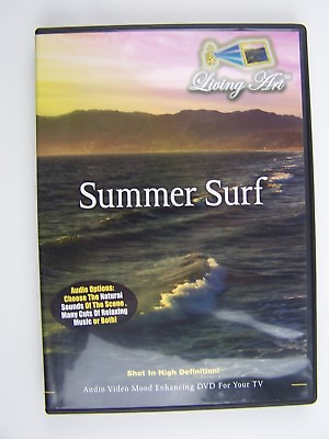 #ad Living Art Summer Surf DVD $10.99