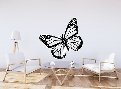 #ad Butterfly Large Wall Vinyl Nature Decal Removable Wall Décor 3 $34.99
